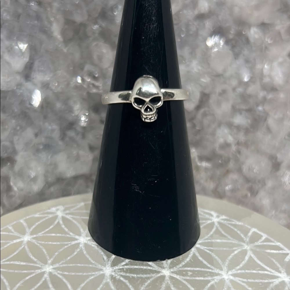 Sterling Silver Skull Ring